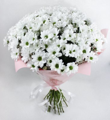 Букет из ромашковой хризантемы 2