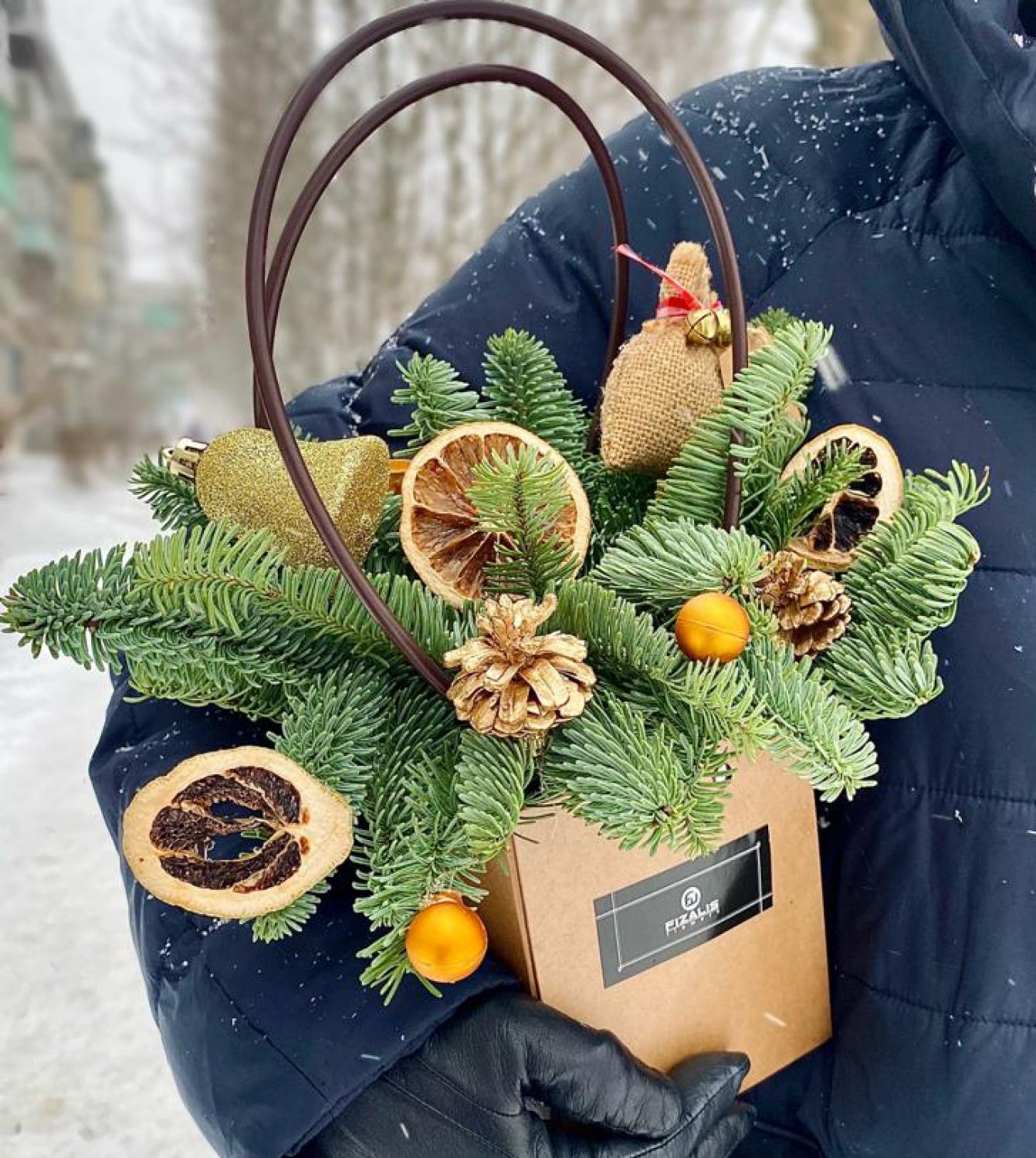 Зимние букеты