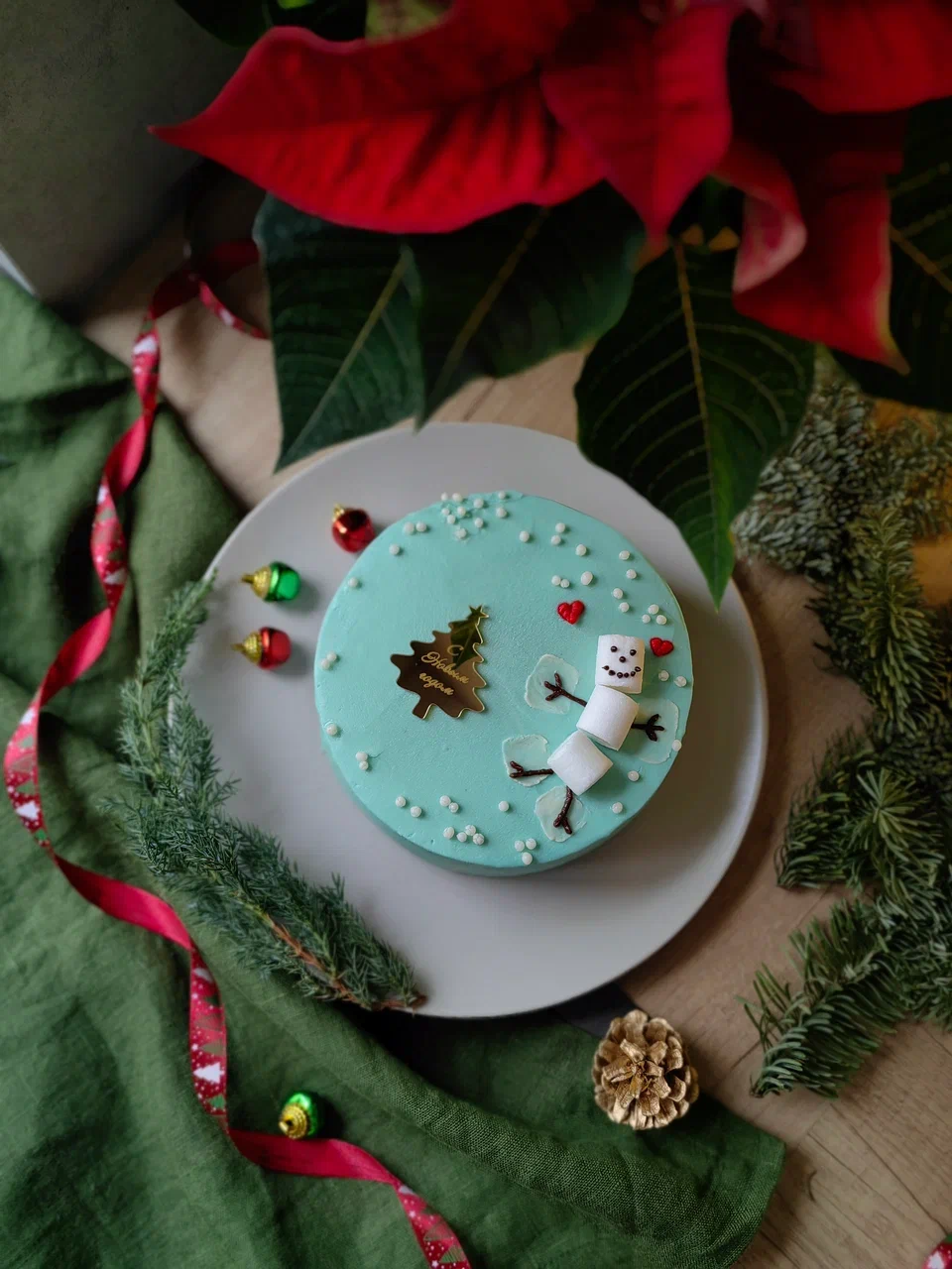 Новогодние торты