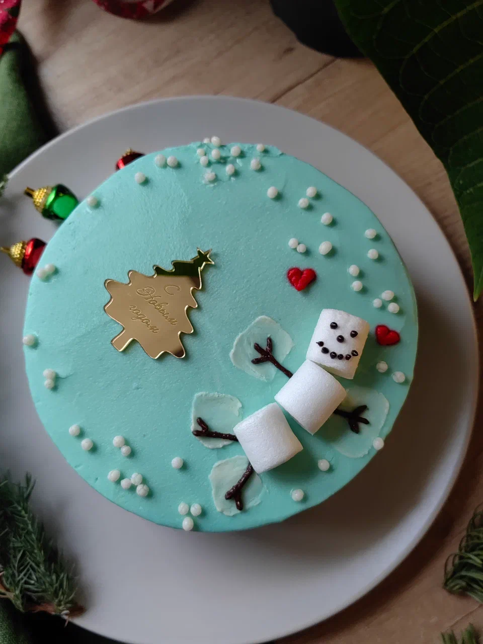 Новогодние торты